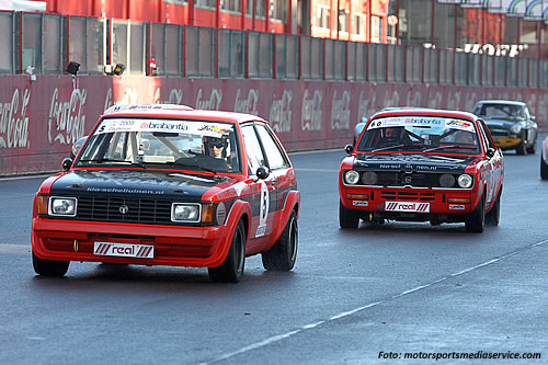 Pieter van Muijlwijk en Maurice Visser snel onderweg