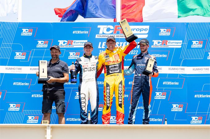 Tom Coronel podium