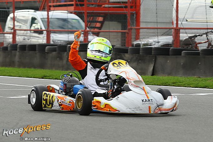 Milan de Ruit finish