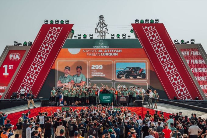 Dakar Rally 2026 Dacia Sandriders zesde zege Nasser Al-Attiyah Bron foto: media.dacia 11