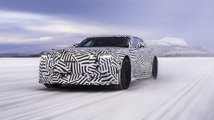 Aanstaande Jaguar GT begint aan extreme wintertests