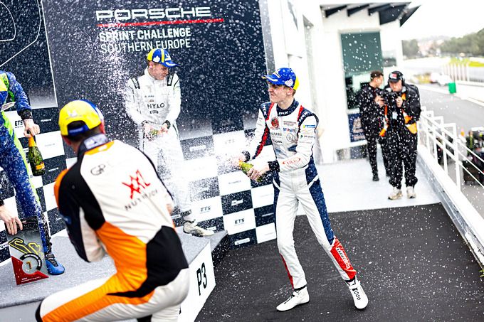 Milan Marczak begint met dubbelzege