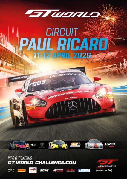 Poster Circuit Paul Ricard 11-12 april 2026